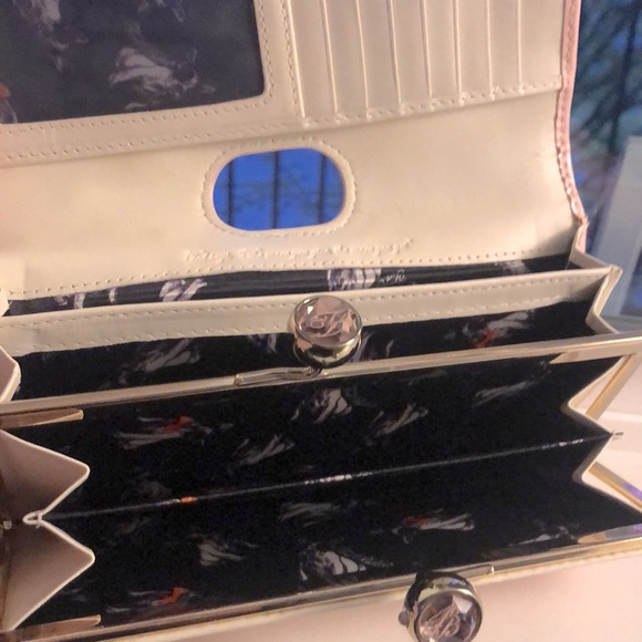 [Ted Baker] Jeweled Kiss Clasp Bobble Matinee Long Wallet in Light Pink - Picture 8 of 14